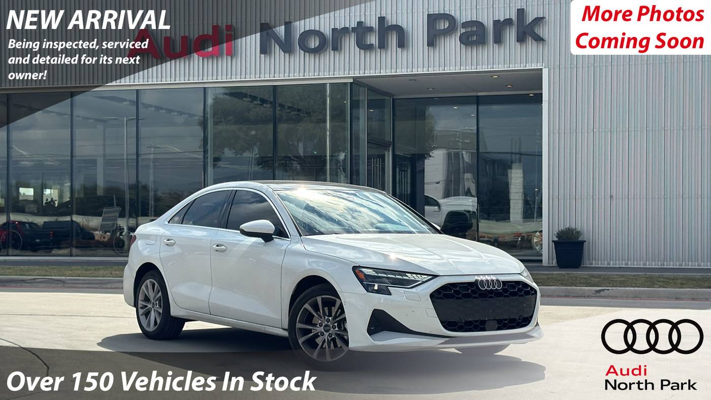 2025 Audi A3 Premium — Sedan — 4,878 mi — Selma, TX