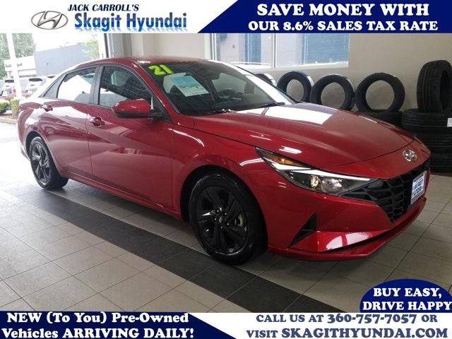 2021 Hyundai Elantra SEL — Sedan — 23,435 mi — Burlington, WA