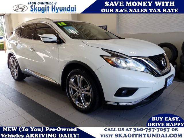 2018 Nissan Murano Platinum — SUV — 93,183 mi — Burlington, WA