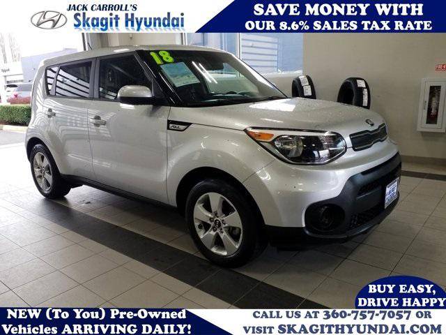 2018 Kia Soul Base — Hatchback — 21,061 mi — Burlington, WA