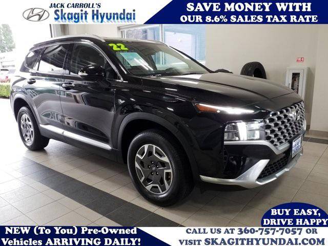 2022 Hyundai Santa Fe Hybrid Blue — SUV — 87,867 mi — Burlington, WA