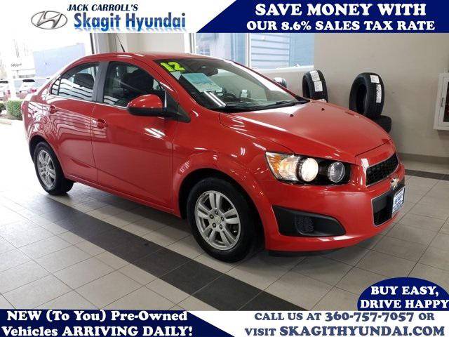 2012 Chevrolet Sonic LT — Sedan — 42,646 mi — Burlington, WA