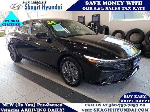 2024 Hyundai Elantra SEL — Sedan — 3,657 mi — Burlington, WA