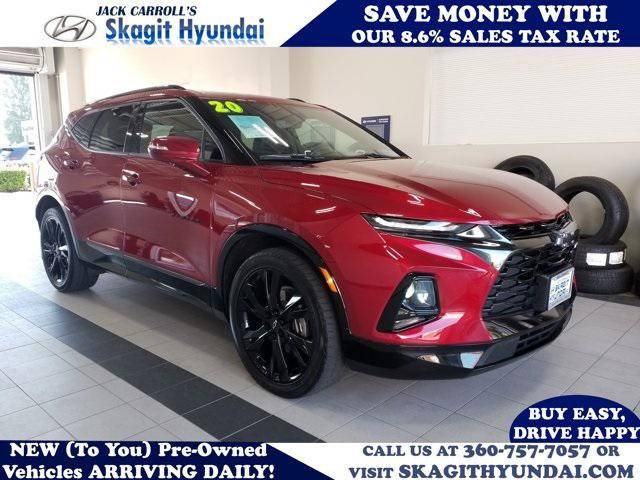 2020 Chevrolet Blazer RS — SUV — 33,323 mi — Burlington, WA