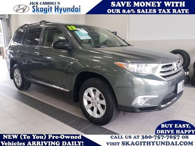 2013 Toyota Highlander SE V6 — SUV — 84,858 mi — Burlington, WA