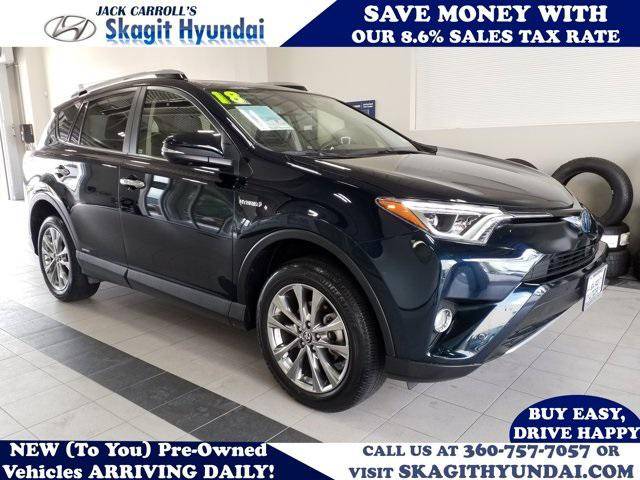 2018 Toyota RAV4 Hybrid Limited — SUV — 30,129 mi — Burlington, WA