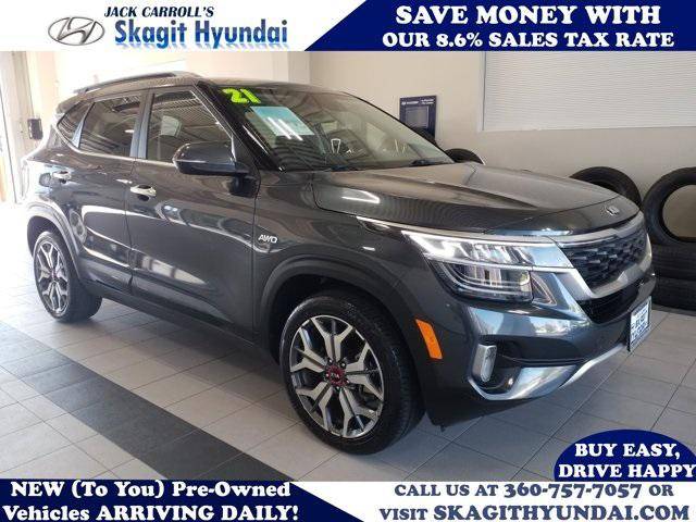 2021 Kia Seltos SX Turbo — SUV — 82,566 mi — Burlington, WA