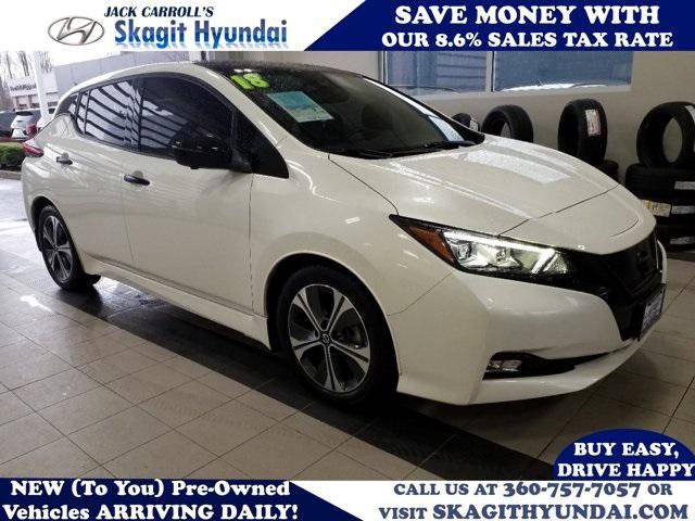 2018 Nissan LEAF SL — Hatchback — 54,332 mi — Burlington, WA