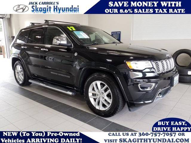 2017 Jeep Grand Cherokee Overland — SUV — 82,287 mi — Burlington, WA