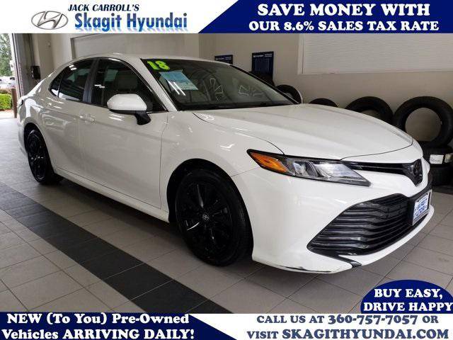 2018 Toyota Camry LE — Sedan — 59,875 mi — Burlington, WA