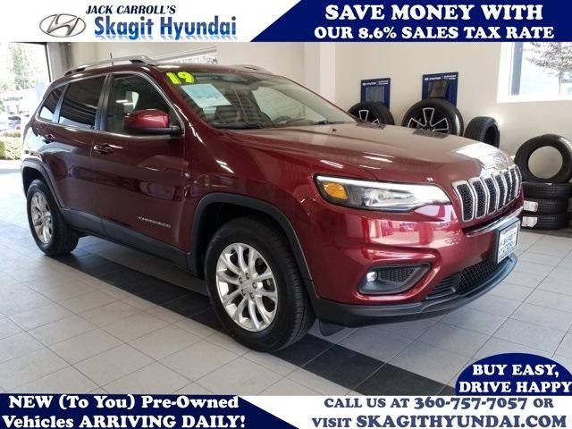 2019 Jeep Cherokee Latitude — SUV — 41,792 mi — Burlington, WA