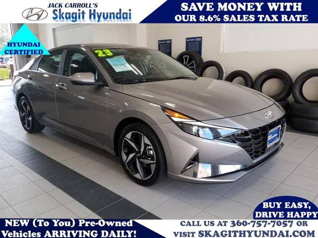 2023 Hyundai Elantra Hybrid Limited — Sedan — 14,478 mi — Burlington, WA