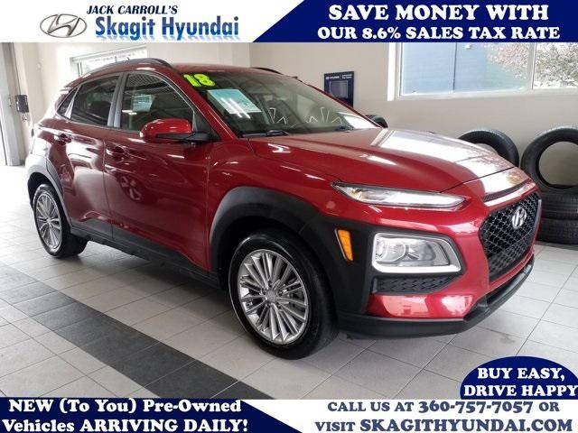 2018 Hyundai Kona SEL — SUV — 53,025 mi — Burlington, WA