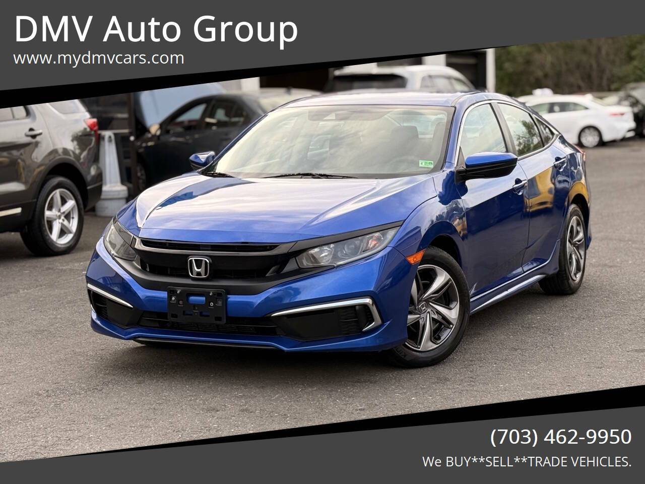 2019 Honda Civic LX — Sedan — 155,177 mi — Falls Church, VA