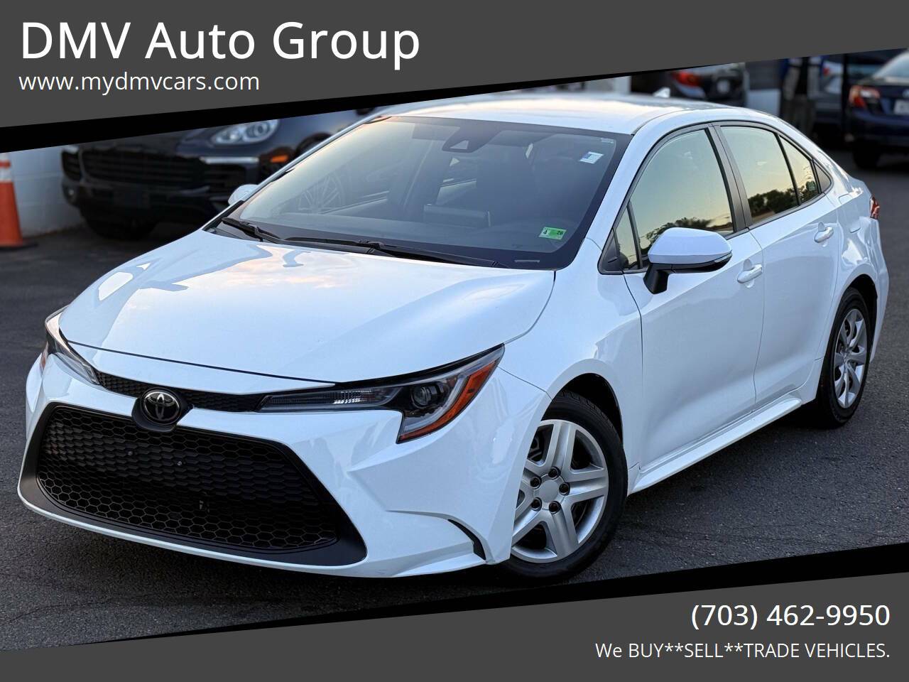 2020 Toyota Corolla LE — Sedan — 53,754 mi — Falls Church, VA
