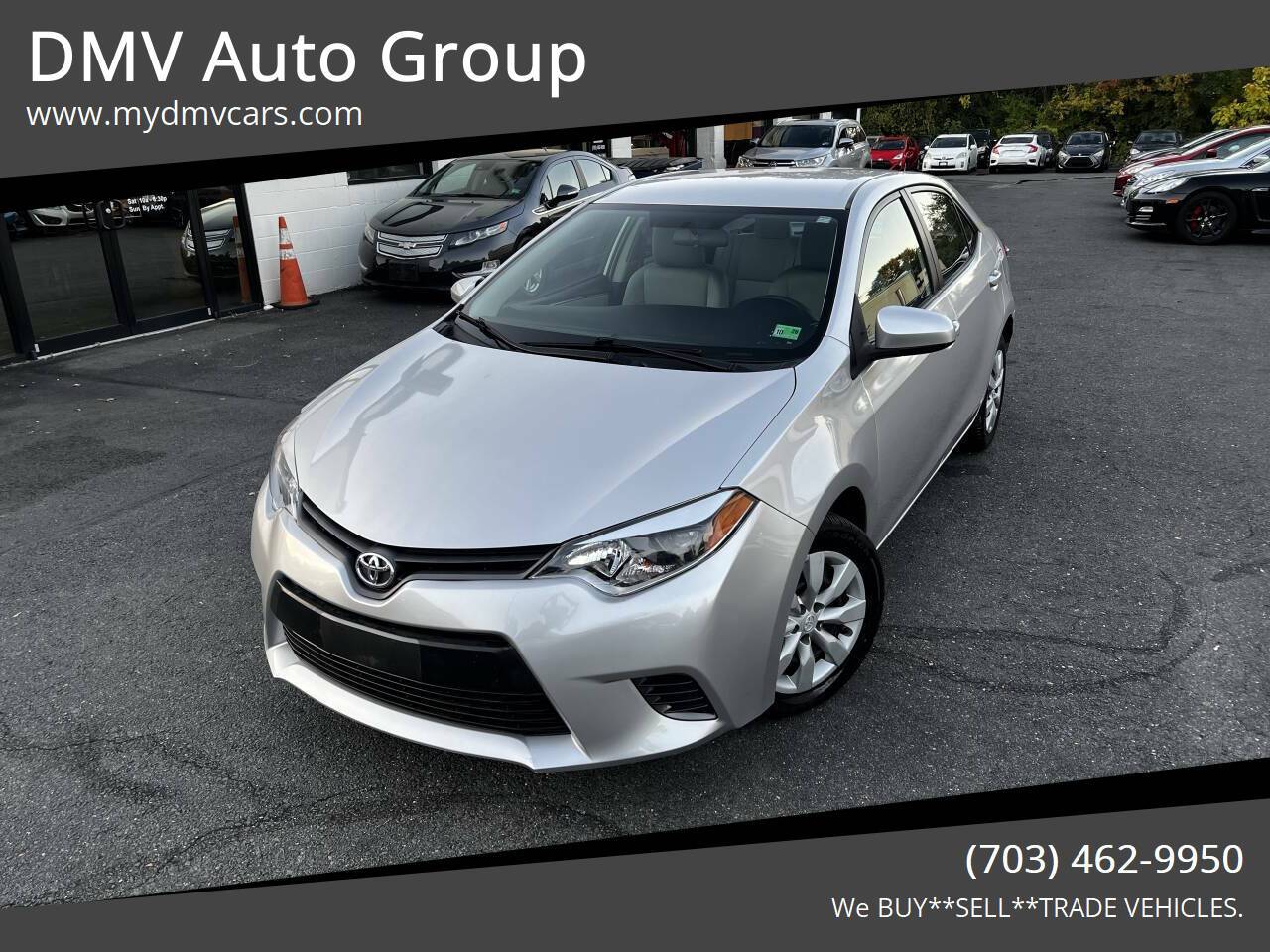 2015 Toyota Corolla LE — Sedan — 69,095 mi — Falls Church, VA