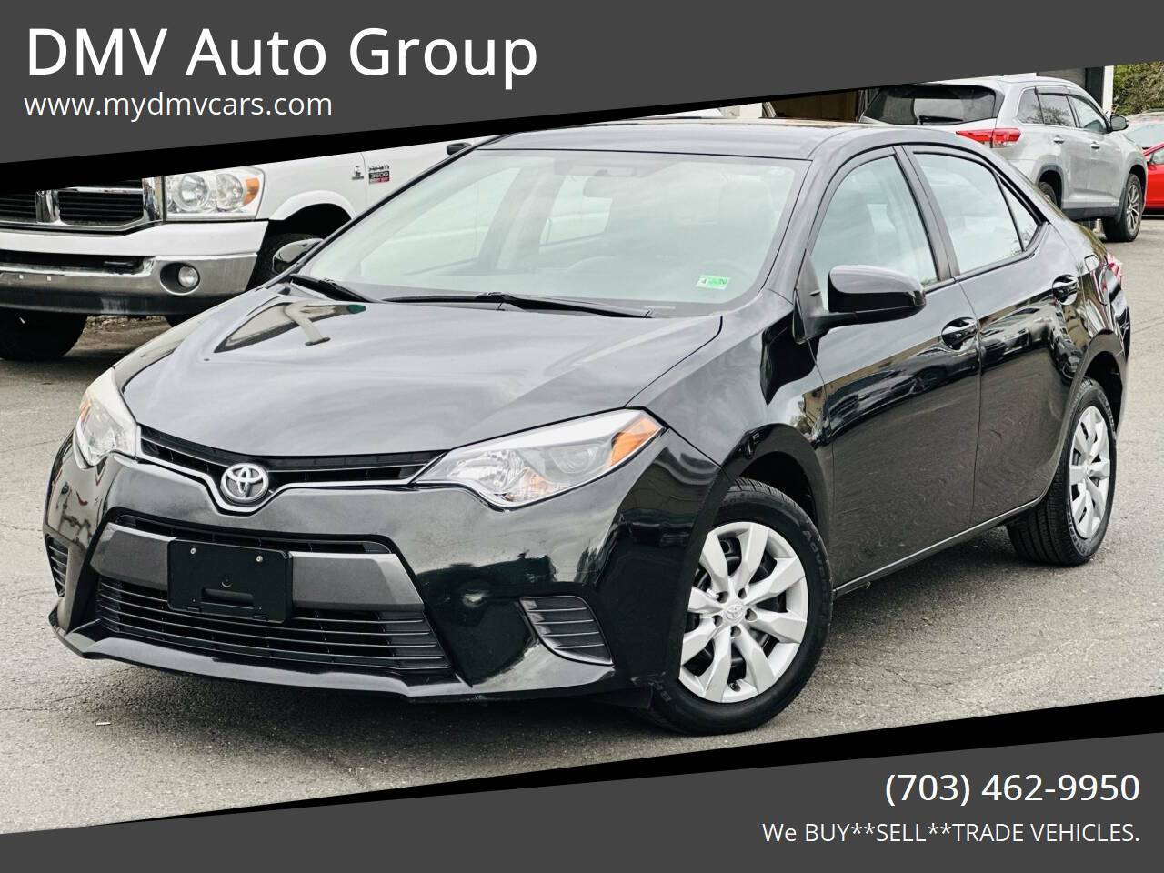 2016 Toyota Corolla LE — Sedan — 180,134 mi — Falls Church, VA
