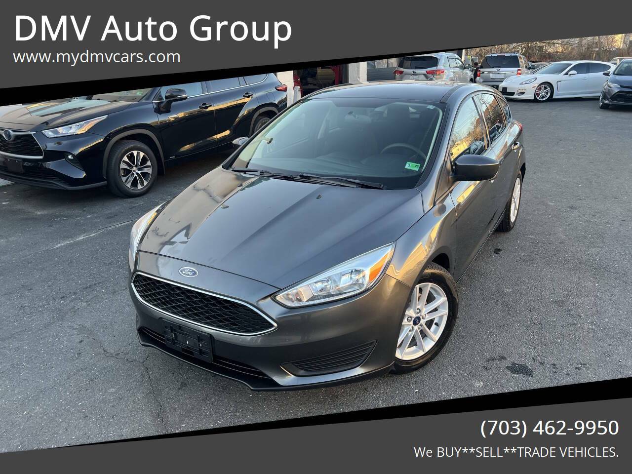 2018 Ford Focus SE — Hatchback — 90,753 mi — Falls Church, VA