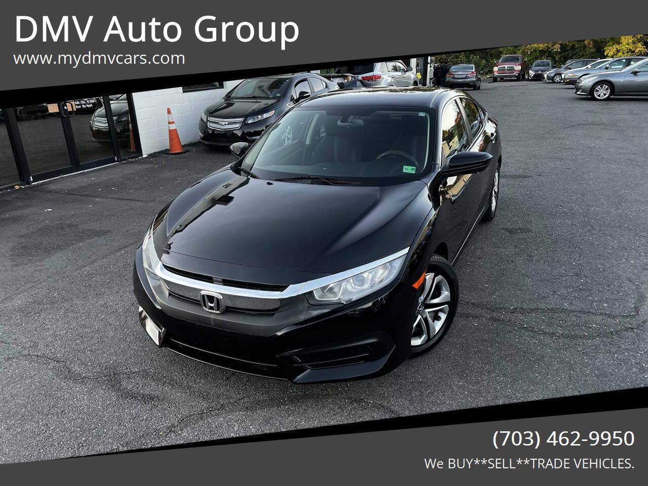 2018 Honda Civic LX — Sedan — 93,051 mi — Falls Church, VA