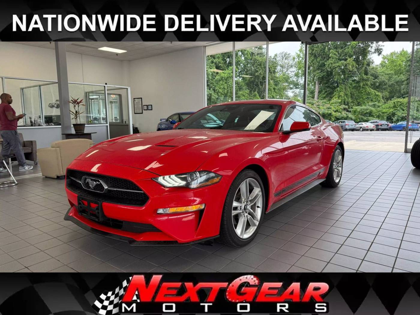 2021 Ford Mustang EcoBoost Premium — Coupe — 9,767 mi — Raleigh, NC