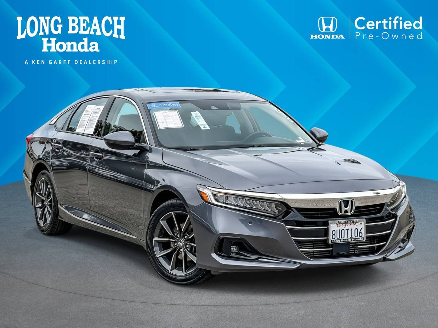2021 Honda Accord EX-L — Sedan — 40,180 mi — Signal Hill, CA
