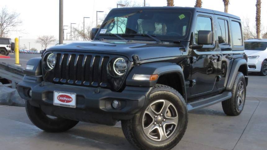2020 Jeep Wrangler Black and Tan — SUV — 66,679 mi — Henderson, NV