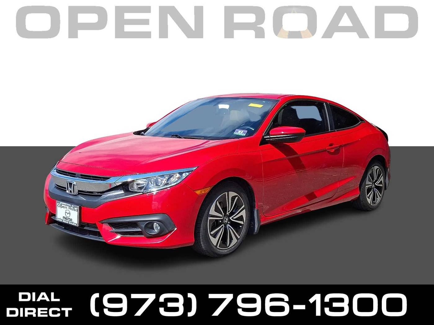 2018 Honda Civic EX-L — Coupe — 48,934 mi — Morristown, NJ