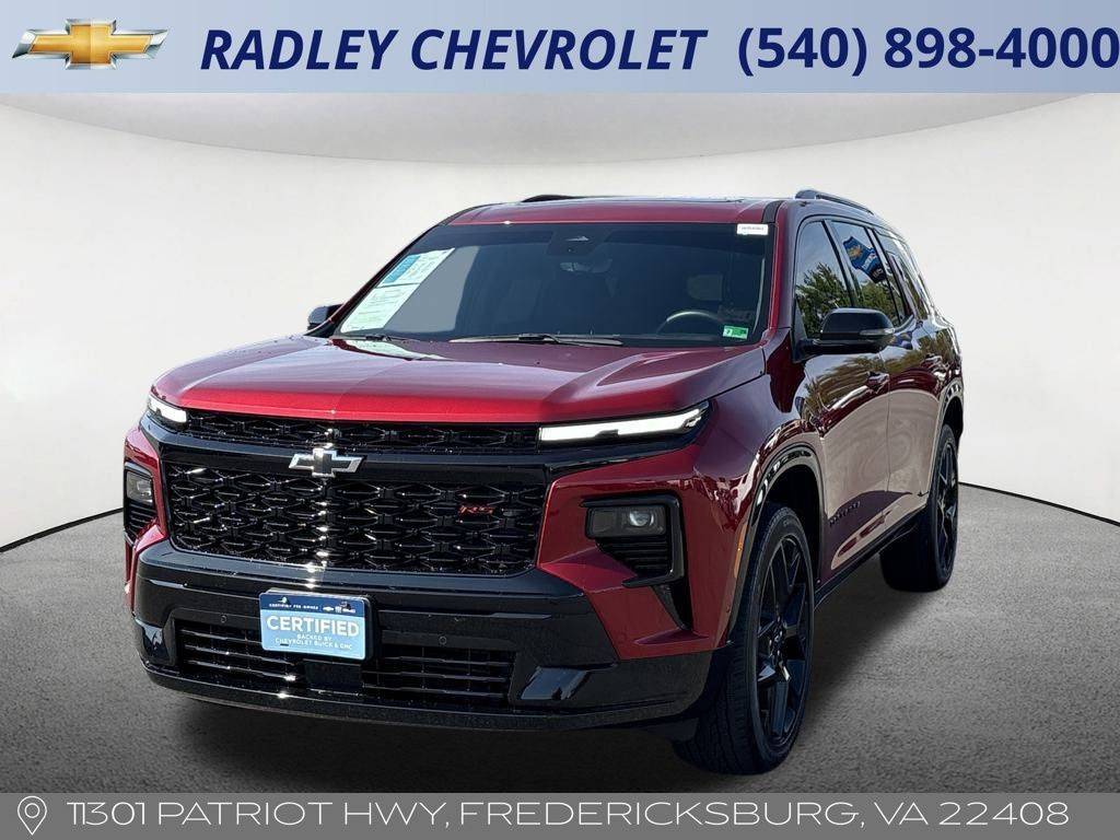 2024 Chevrolet Traverse RS — SUV — 22,201 mi — Fredericksburg, VA