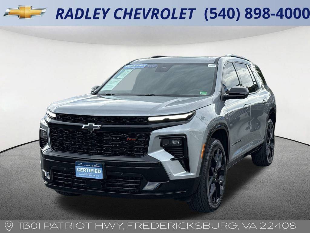 2025 Chevrolet Traverse RS — SUV — 999 mi — Fredericksburg, VA