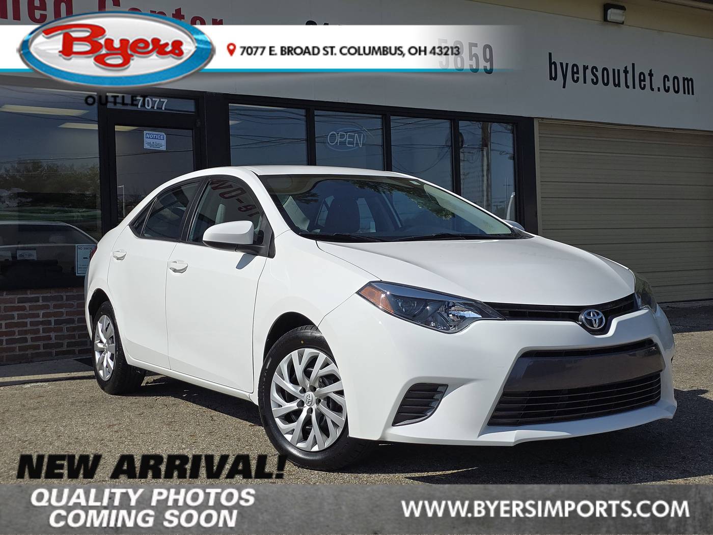 2016 Toyota Corolla LE — Sedan — 152,621 mi — Columbus, OH