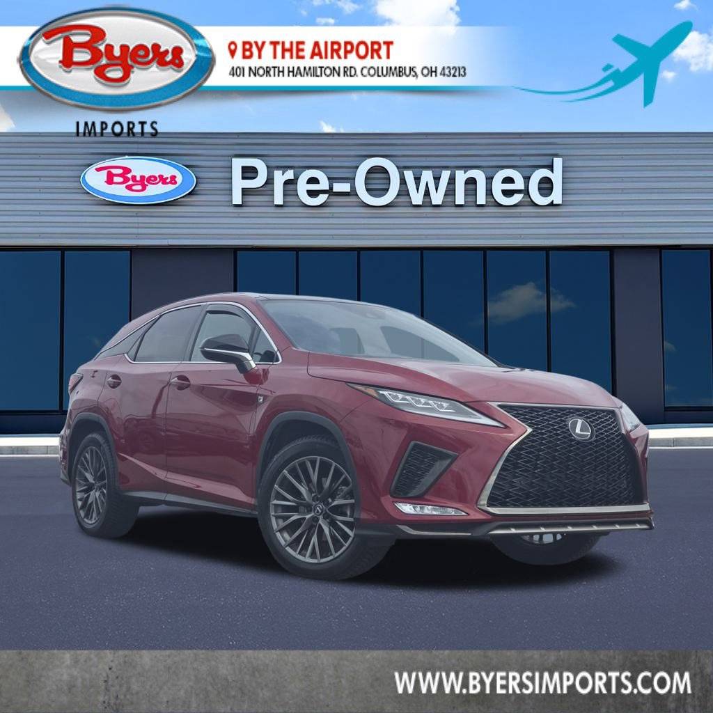 2022 Lexus RX RX 350 F Sport — SUV — 51,266 mi — Columbus, OH