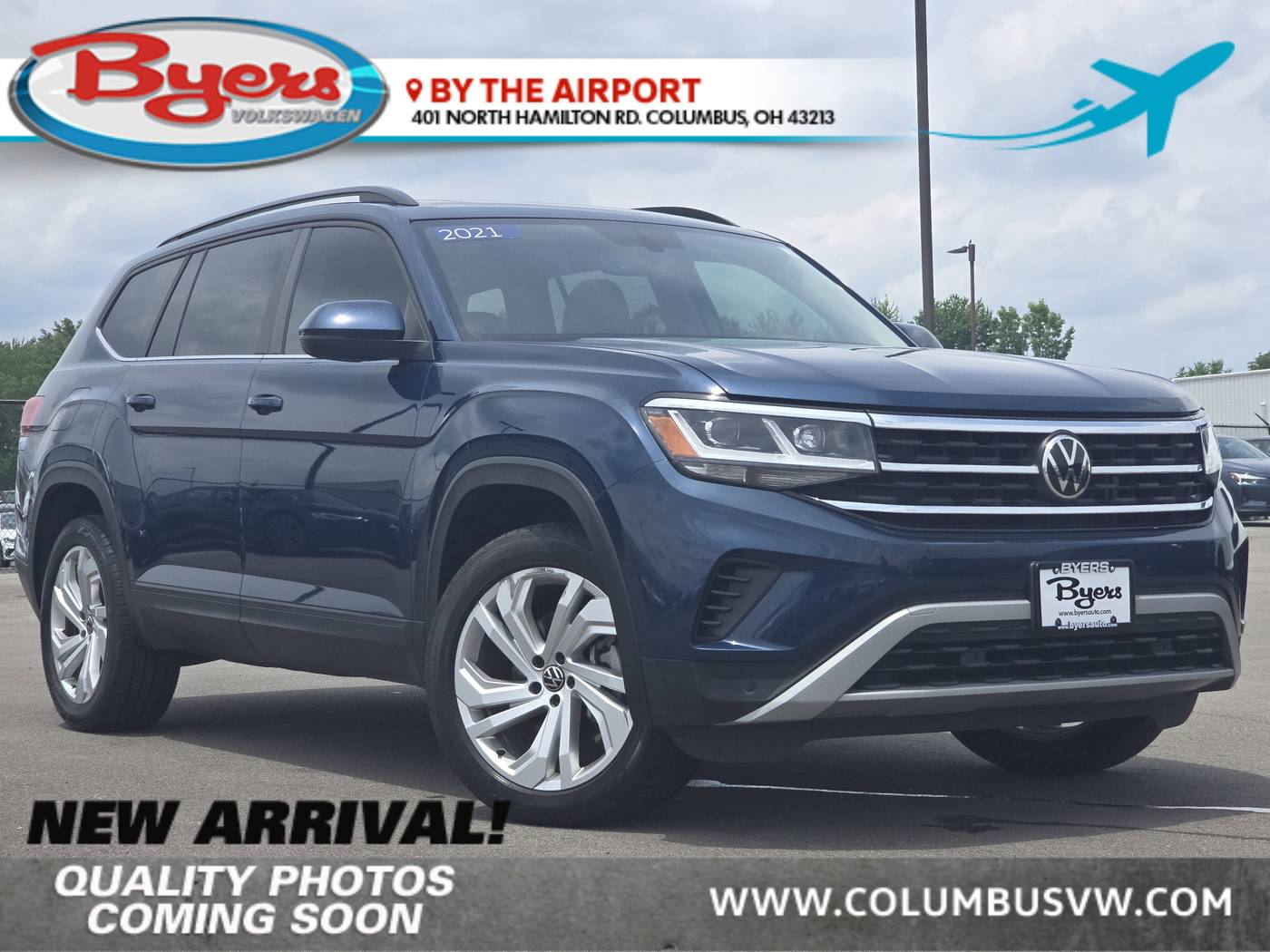 2021 Volkswagen Atlas SE with Technology — SUV — 72,549 mi — Columbus, OH