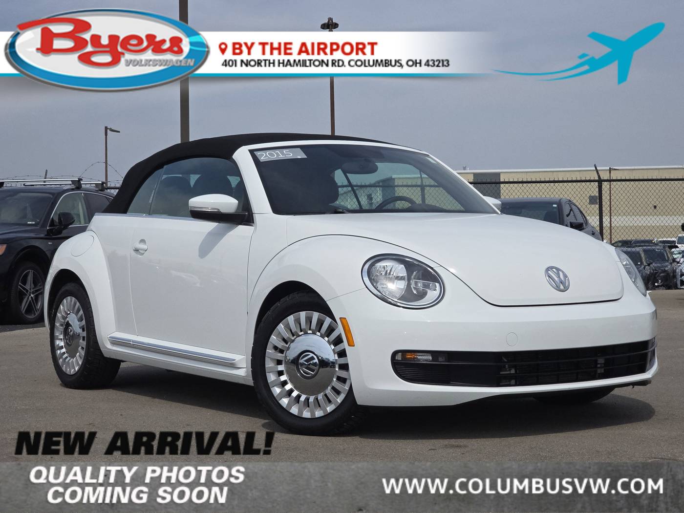 2015 Volkswagen Beetle 1.8T Classic — Convertible — 65,619 mi — Columbus, OH