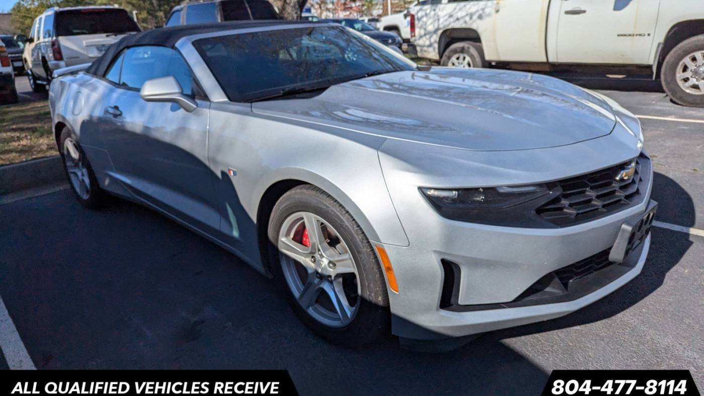 2019 Chevrolet Camaro 1LT — Convertible — 75,617 mi — Richmond, VA