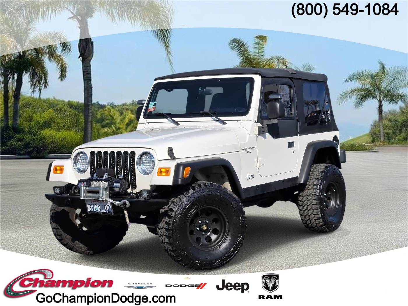 1997 Jeep Wrangler Sport — SUV — 72,912 mi — Downey, CA