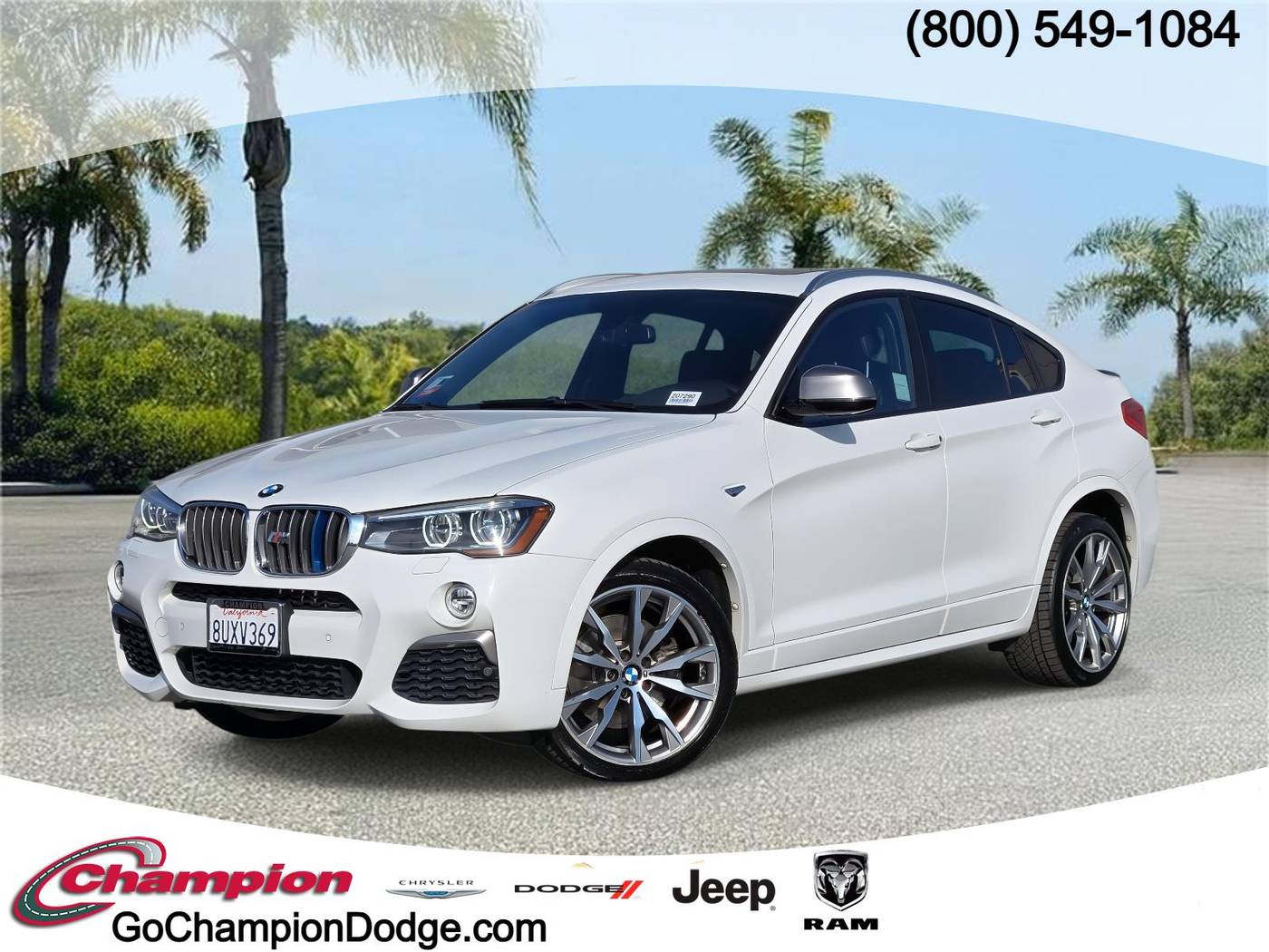 2017 BMW X4 M40i — SUV — 75,882 mi — Downey, CA