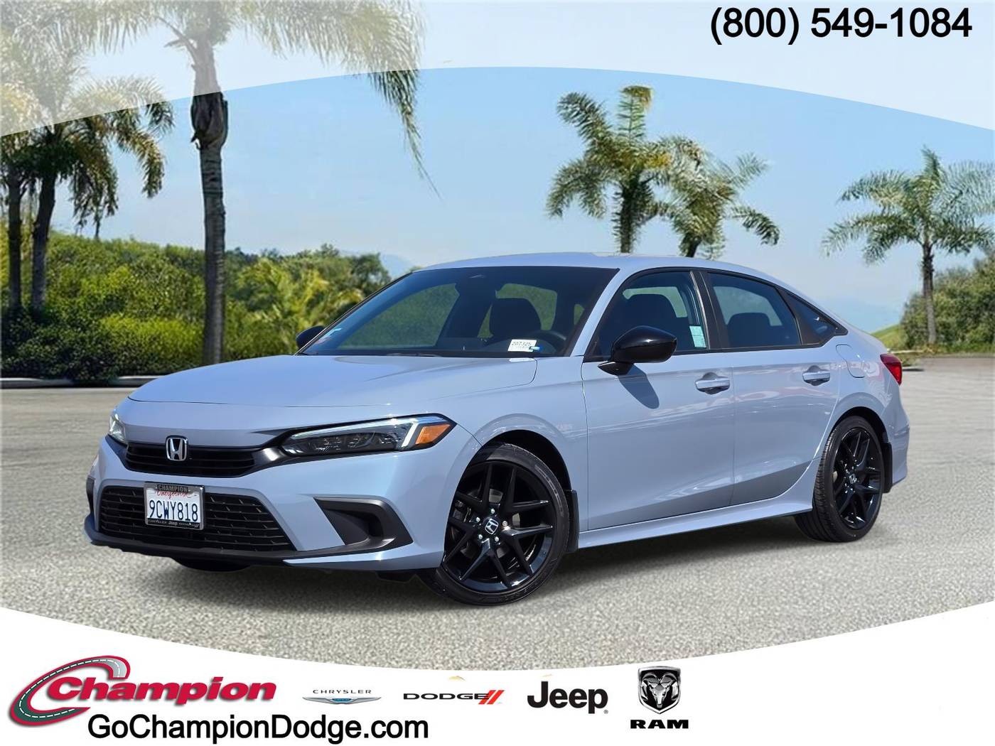 2022 Honda Civic Sport — Sedan — 37,588 mi — Downey, CA