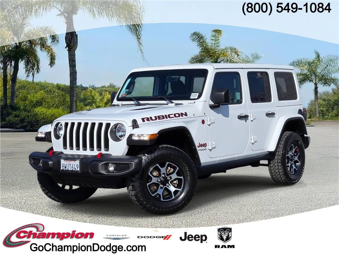 2021 Jeep Wrangler Rubicon — SUV — 37,388 mi — Downey, CA