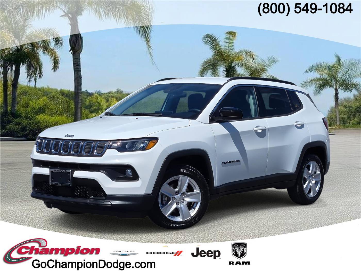 2022 Jeep Compass Latitude — SUV — 15,565 mi — Downey, CA