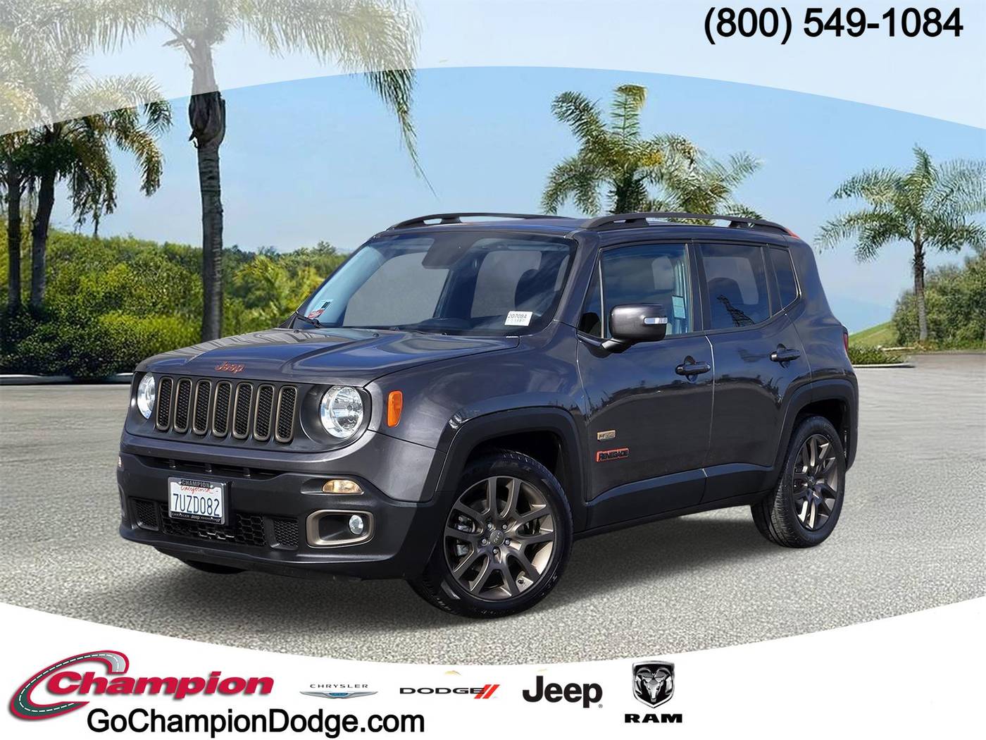 2016 Jeep Renegade 75th Anniversary — SUV — 49,365 mi — Downey, CA