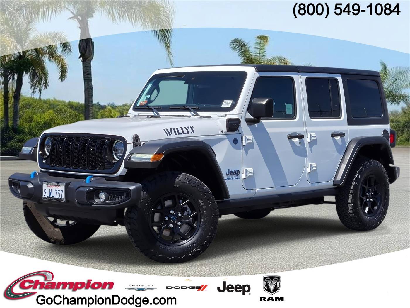 2024 Jeep Wrangler Willys — SUV — 12,056 mi — Downey, CA
