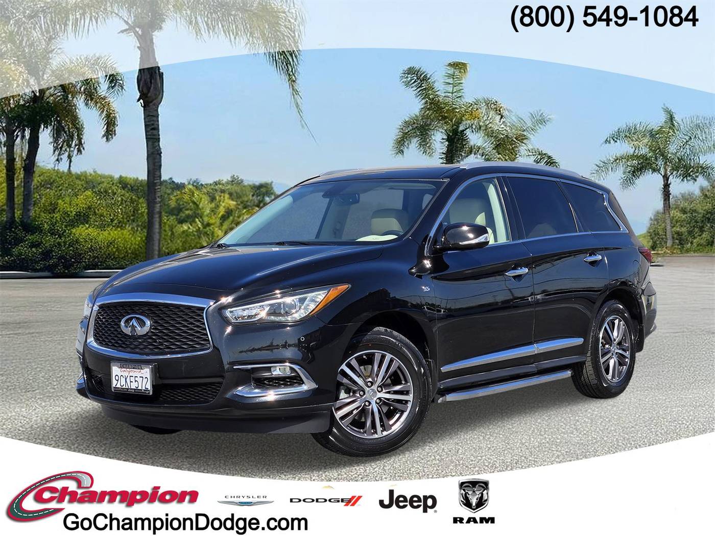 2017 INFINITI QX60 3.5 — SUV — 80,582 mi — Downey, CA