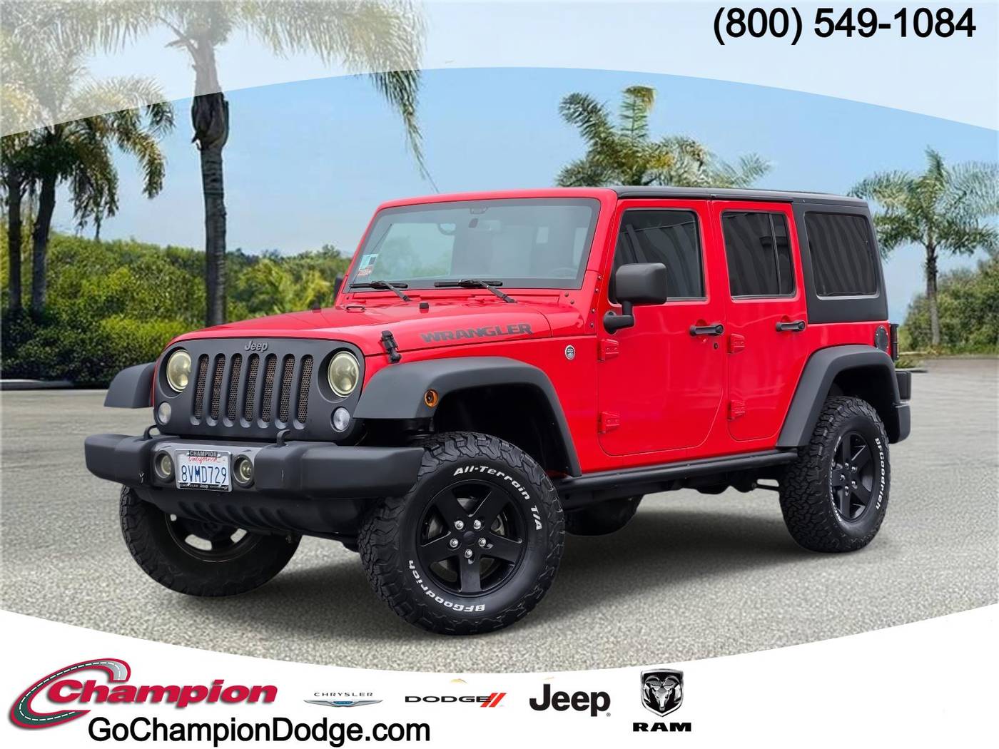 2016 Jeep Wrangler Black Bear — SUV — 102,353 mi — Downey, CA