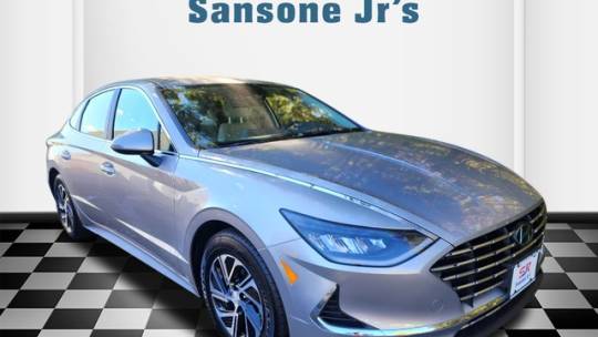 2021 Hyundai Sonata Hybrid Blue — Sedan — 24,452 mi — East Windsor, NJ