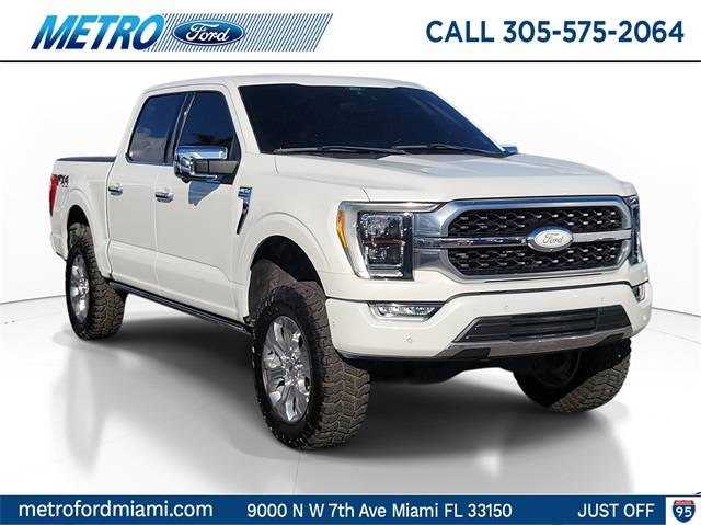 2022 Ford F-150 Platinum — Pickup Truck — 55,129 mi — Miami, FL