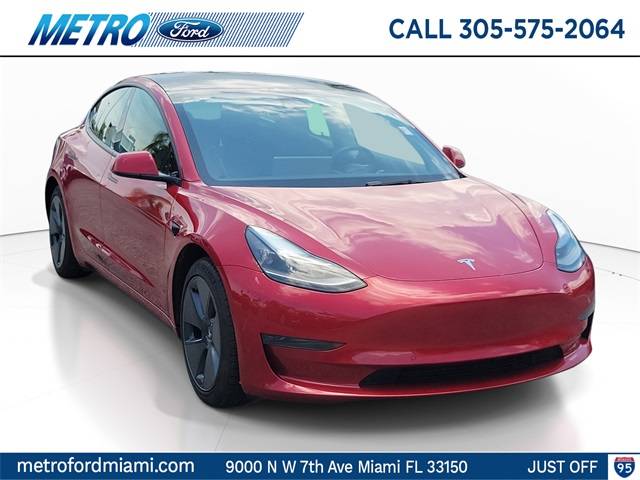 2021 Tesla Model 3 Standard Range Plus — Sedan — 75,330 mi — Miami, FL