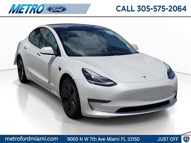 2021 Tesla Model 3 Long Range — Sedan — 95,118 mi — Miami, FL