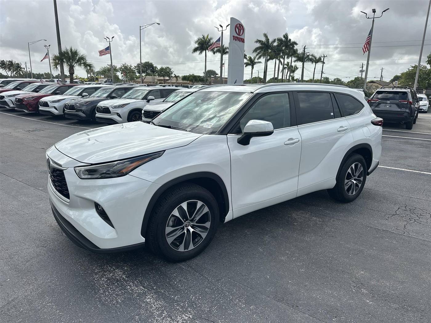 2024 Toyota Highlander LE — SUV — 18,663 mi — Homestead, FL