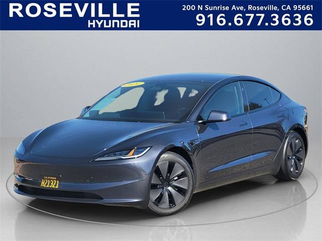 2024 Tesla Model 3 Long Range — Sedan — 4,302 mi — Roseville, CA