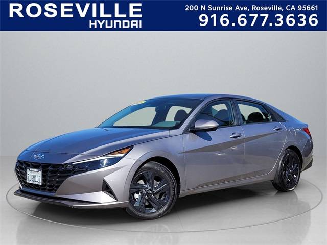 2023 Hyundai Elantra Hybrid Blue — Sedan — 18,967 mi — Roseville, CA